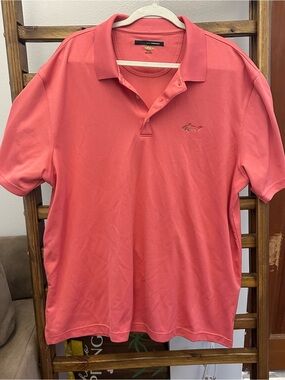 Greg Norman Collection Coral Polo Shirt